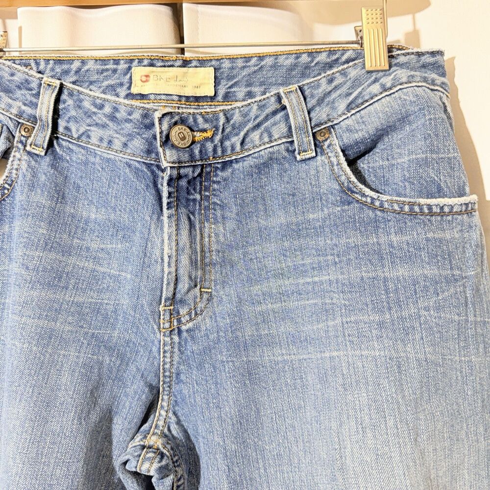 BKE‎ Men's Blue Bootcut Denim Jeans Button Zip 5-Pocket Regular Size 32 x 31.5